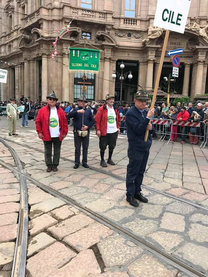 Un Alpino del Cile nell’Adunanza di Milano