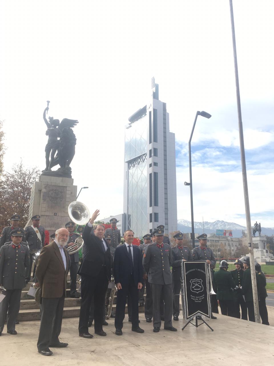 2 de junio, fiesta de la República Italiana en Plaza Italia de Santiago de Chile organizada por el Comites