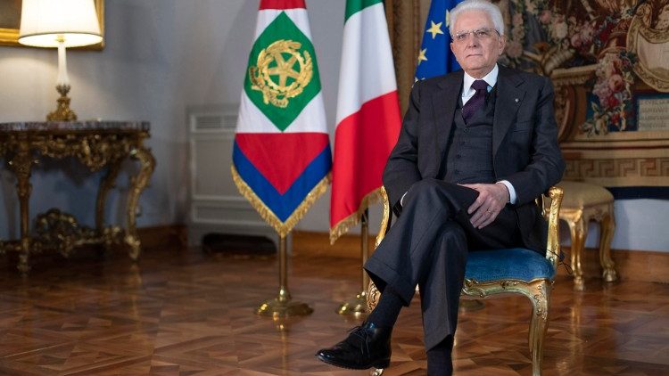 Presidente Mattarella:»La unidad es el remedio para el pueblo italiano»