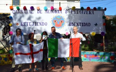 Italia Amici: Presentes en Piazza S. Margherita L. de Valparaíso