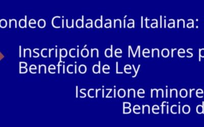 CIUDADANIA POR BENEFICIO DE LEY: SONDEO PARA ESTIMAR CANTIDAD DE SOLICITANTES